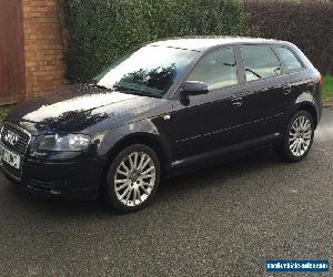 2007 AUDI A3 SE TDI SPORTBACK BLACK 6 SPEED 2.0 DIESEL NO RESERVE AUCTION