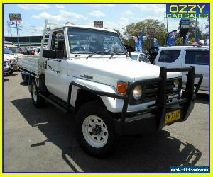 1995 Toyota Landcruiser 3 Seats LWB (4x4) Manual 5sp M Hardtop