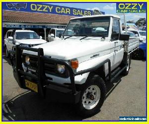 1995 Toyota Landcruiser 3 Seats LWB (4x4) Manual 5sp M Hardtop