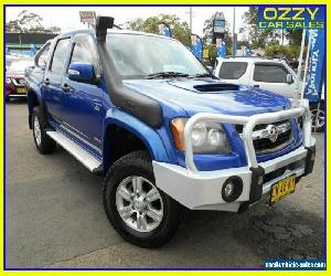 2008 Holden Colorado RC LX (4x4) Blue Manual 5sp M Crew Cab P/Up