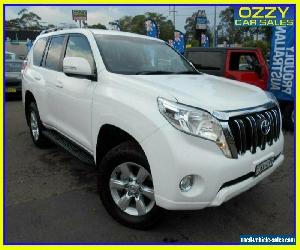 2015 Toyota Landcruiser GDJ150R MY16 Prado GXL (4x4) White Automatic 6sp A