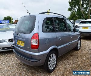 2004 VAUXHALL ZAFIRA ELEGANCE 16V AUTO SILVER