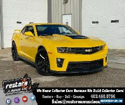 2013 Chevrolet Camaro ZL1, LSA 6spd, 9k Miles, Rally Yellow, Bumble Bee for Sale