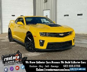 2013 Chevrolet Camaro ZL1, LSA 6spd, 9k Miles, Rally Yellow, Bumble Bee