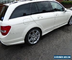 Mercedes-Benz C Class 2.1 C220 CDI AMG Sport 7G-Tronic Plus 5dr Pearl White