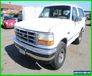 1993 Ford Bronco 4x4 Sport Utility XLT for Sale