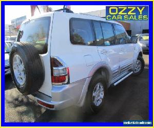 2000 Mitsubishi Pajero NM Exceed LWB (4x4) White Manual 5sp M Wagon