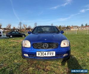 Mercedes SLK 230K Blue Petrol Automatic 1999 (very Low Mileage) 