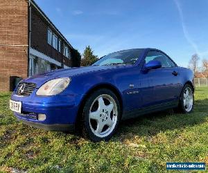 Mercedes SLK 230K Blue Petrol Automatic 1999 (very Low Mileage) 