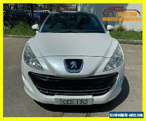 2011 Peugeot RCZ Coupe 2dr Man 6sp 1.6T White Manual M Coupe