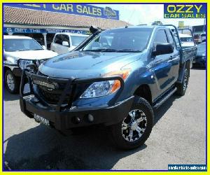 2012 Mazda BT-50 XT (4x4) Blue Manual 6sp M Freestyle C/Chas