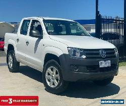 2015 Volkswagen Amarok White Manual M Utility for Sale