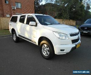 2012 Holden Colorado RG LX (4x4) White Automatic 6sp A Crew Cab Pickup