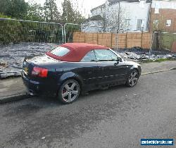 Stunning Black Audi S4 Convertible *Red Roof*  4.2, 6 speed man, Sat Nav! for Sale