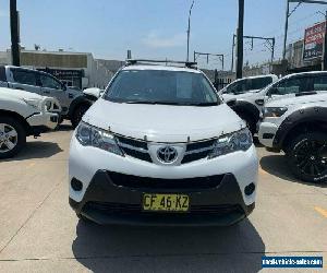 2015 Toyota RAV4 ZSA42R GX White Manual M Wagon