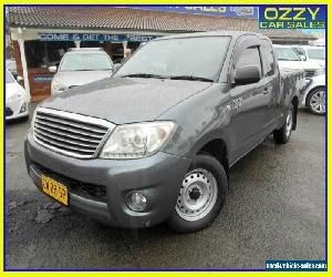 2010 Toyota Hilux GGN15R 09 Upgrade SR Grey 5 SP AUTOMATIC Dual Cab Pick-up