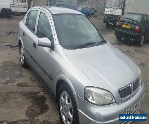 2000 VAUXHALL ASTRA SXI 16V SILVER