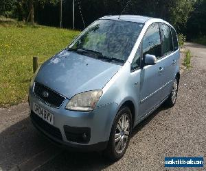 2004 FORD FOCUS C-MAX 1.6 TDCI GHIA S-A SILVER SPARES OR REPAIR LOW MILEAGE