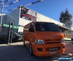 2006 Toyota Hiace KDH221R MY07 SLWB White Manual 5sp M Van