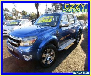 2010 Ford Ranger PK Wildtrak (4x4) Blue Manual 5sp M Dual Cab Pick-up