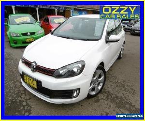 2009 Volkswagen Golf 1K MY09 GTi White Manual 6sp M Hatchback