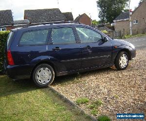 2001 FORD FOCUS LX AUTO BLUE 11 MONTHS MOT TOW BAR for Sale