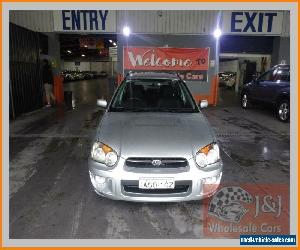 2004 Subaru Impreza MY04 GX (AWD) Silver Automatic 4sp A Hatchback