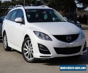 2012 Mazda 6 GH MY11 Diesel White Manual 6sp M Wagon