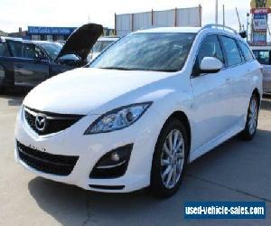 2012 Mazda 6 GH MY11 Diesel White Manual 6sp M Wagon