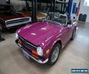 1973 Triumph TR6 with 33K original miles!