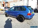 05/05 BMW X5 3.0D SPORT AUTO ESTORIL BLUE - SAT NAV TV LEATHER SIDE STEPS ETC for Sale