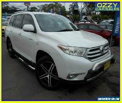 2010 Toyota Kluger GSU40R Grande (FWD) White Automatic 5sp A Wagon for Sale