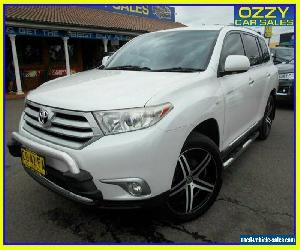 2010 Toyota Kluger GSU40R Grande (FWD) White Automatic 5sp A Wagon