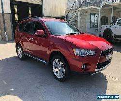 2011 Mitsubishi Outlander ZH VR-X Red Automatic A Wagon for Sale