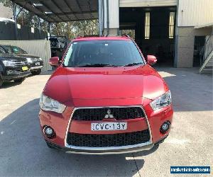 2011 Mitsubishi Outlander ZH VR-X Red Automatic A Wagon