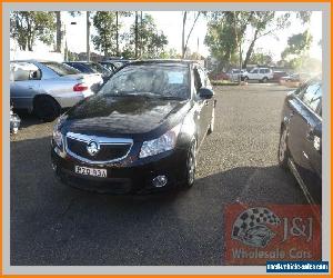 2011 Holden Cruze JH CD Black Manual 5sp M Sedan