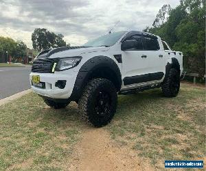 2013 Ford Ranger PX XL White Automatic A Cab Chassis