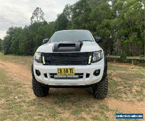 2013 Ford Ranger PX XL White Automatic A Cab Chassis