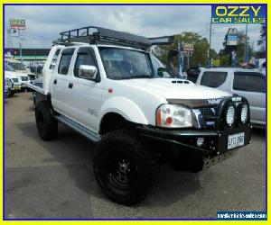 2009 Nissan Navara D22 MY08 ST-R (4x4) White Dual Cab Pick-up