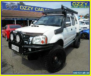 2009 Nissan Navara D22 MY08 ST-R (4x4) White Dual Cab Pick-up