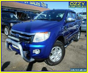 2015 Ford Ranger PX XLT 3.2 (4x4) Blue Automatic 6sp A Dual Cab Utility