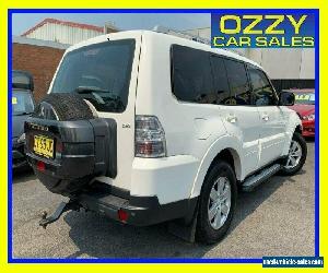 2008 Mitsubishi Pajero NS GLX LWB (4x4) White Automatic 5sp A Wagon