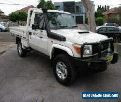 2012 Toyota Landcruiser VDJ79R 09 Upgrade GX (4x4) White Manual 5sp M for Sale