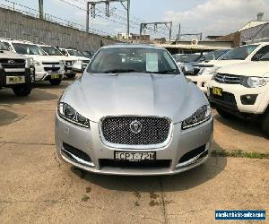 2013 Jaguar XF X250 Premium Silver Automatic A Sedan