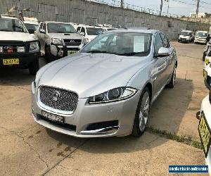 2013 Jaguar XF X250 Premium Silver Automatic A Sedan