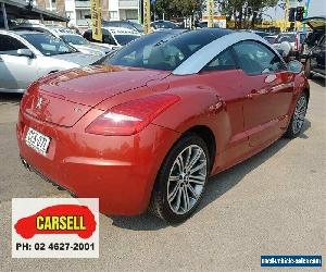 2012 Peugeot RCZ Red Manual 6sp M Coupe