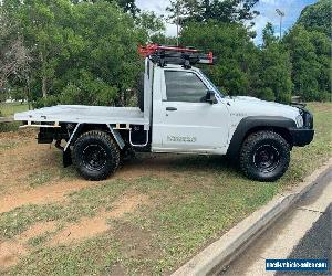 2010 Nissan Patrol GU 6 DX White Manual M Cab Chassis