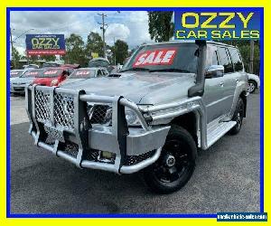 2009 Nissan Patrol GU VI ST-L (4x4) Silver Manual 5sp M Wagon