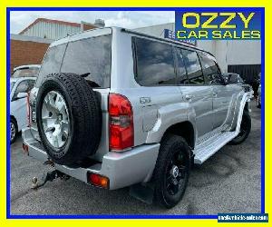 2009 Nissan Patrol GU VI ST-L (4x4) Silver Manual 5sp M Wagon