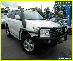 2011 Toyota Landcruiser VDJ200R 09 Upgrade Sahara (4x4) White Automatic 6sp A for Sale